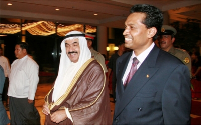 “Miracle moments” Saman Sarathchandra with His Highness Kuwait's Prime Minister Sheikh Nasser Al-Mohammed Al-Ahmad Al-Jaber Al-Sabah - 