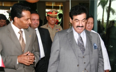Saman Sarathchandra with His Highness Kuwait's Prime Minister 