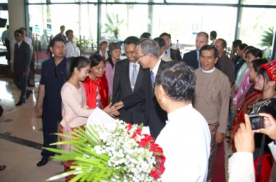 UN Secretary General’s welcome ceremony