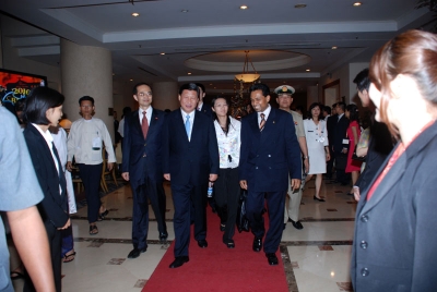 Saman Sarathchandra with H.E. Xi Jinping