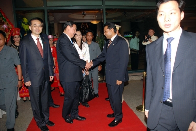 Saman Sarathchandra with H.E. President Xi Jinping